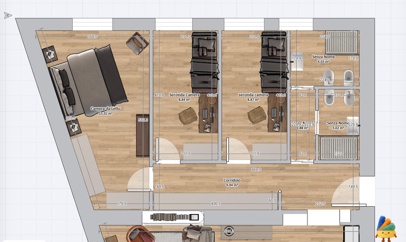 3 camere